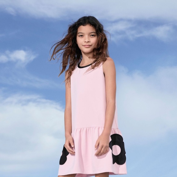 NWT - Girls Victoria Beckham for Target - Dusty Pink Dress, Size XS (4-5) - Picture 2 of 9